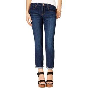 Women's Skinny Crop to Ankle Jeans Cotton Spandex Zip Fly Casual
